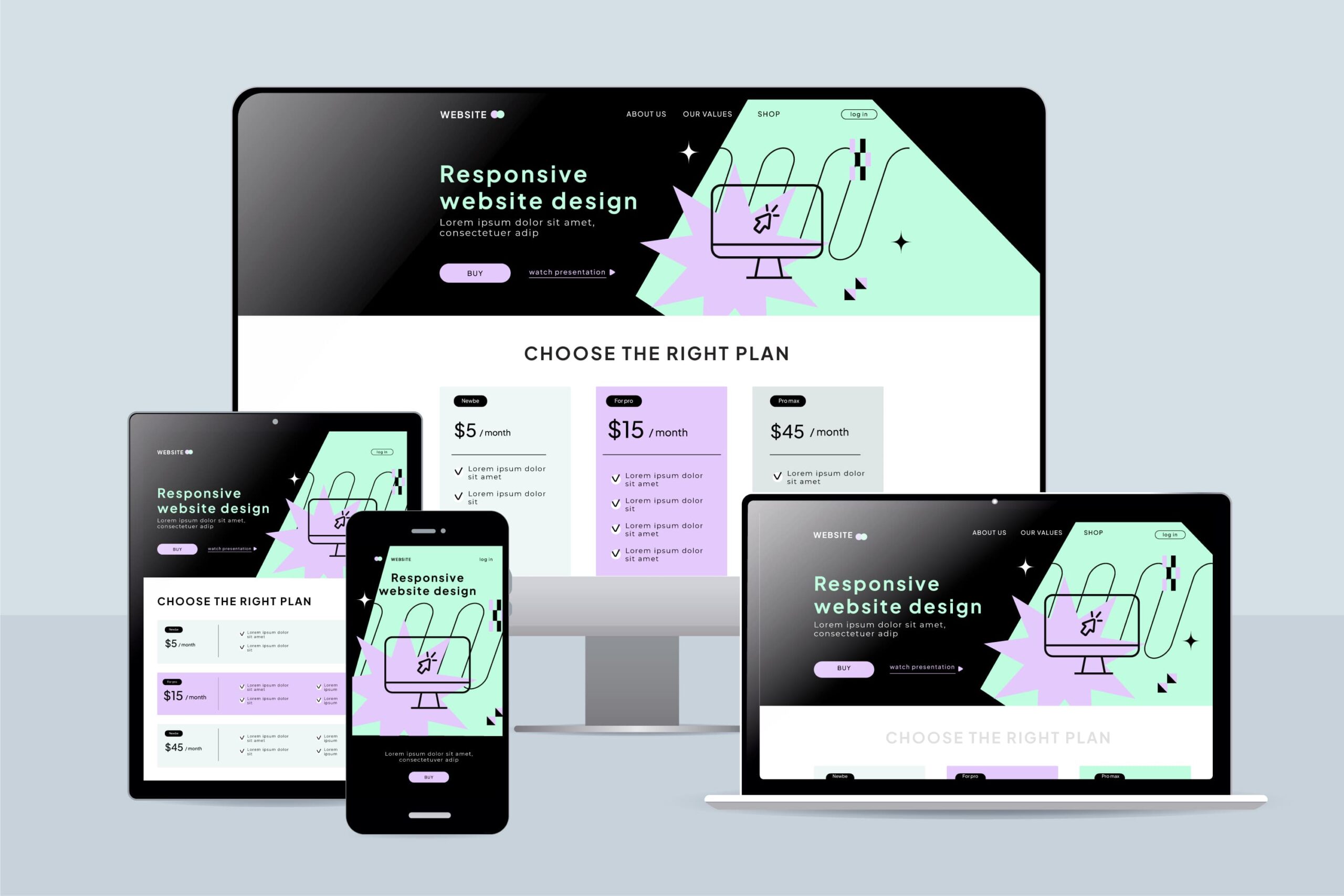 Création de site web